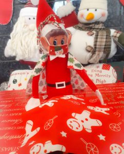 elf on the shelf mini mask dressing up